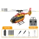 RC Era Helikopter C190 H145 1:30 2.4G 6CH 6-osiowy żyroskop - Kolor Czerwono-żółty