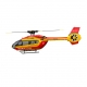 RC Era Helikopter C190 H145 1:30 2.4G 6CH 6-osiowy żyroskop - Kolor Czerwono-żółty