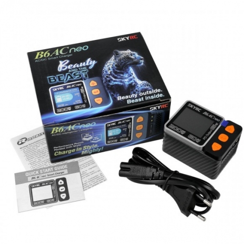 SKYRC B6AC NEO Smart Charger AC 60W DC 200W 10A 6S LiPo/LiFe/LiIon/LiHV