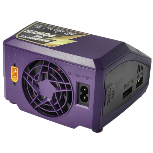 SkyRC Q200neo Quad Channel Charger Dual Power AC/DC 200W/400W 10A 6S LiPo/LiFe/LiIon/LiHV