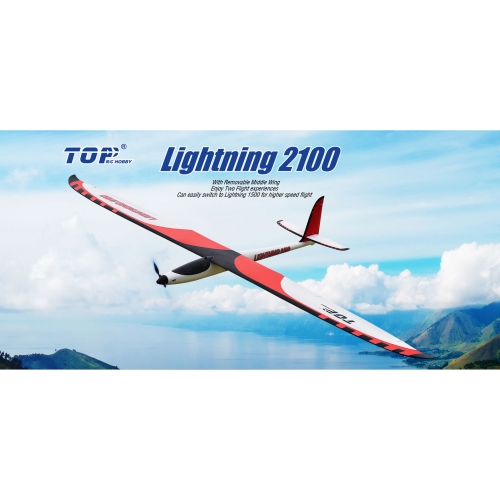 TOP RC Hobby Lightning High Speed Glider 2100MM PNP
