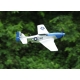 TOP RC Hobby Mustang P-51D 750MM PNP