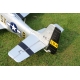 TOP RC Hobby Plane Mustang P-51D 750MM PNP - Yellow and silver plane