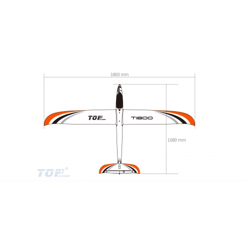 TOP RC Hobby 1800MM T1800 Glider PNP