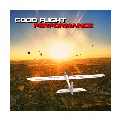 Volantex RC Phoenix S 4 Channel Glider with 1600MM Wingspan and Streamline ABS Plastic Fuselage742-7 PNP