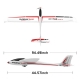 Volantex RC Phoenix 2400 4 Channel Glider with 2.4 Meter  759-3 KIT