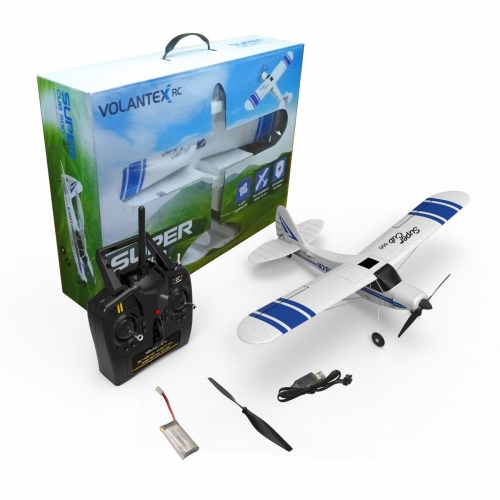 Volantex RC Super Cub 500 Airplane Self-stabilizing Stunt 500mm Wingspan 761-3 RTF
