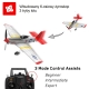 VolantexRC Mini Mustang P51D 4-Ch Beginner Airplane with Xpilot Stabilizer / One-key Aerobatic 761-5 RTF