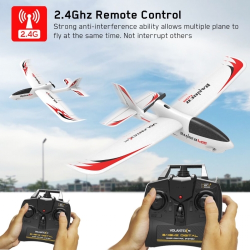 Volantex RC Ranger 400  Beginner Airplane with 6-Axis Gyro System and 20 Gram Super Light Weight for easy flight 761-6 RTF