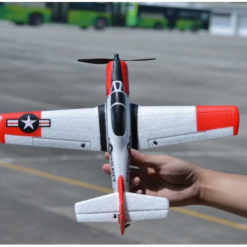 VolantexRC T-28 Trojan 4CH Airplane with Xpilot Stabilizer - One-key Aerobatic 761-9 RTF