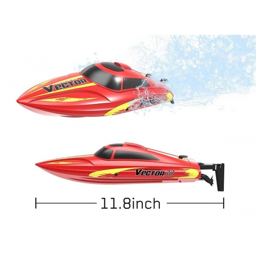 Vector30 Mini Boat with Auto Roll Back Function and Reverse Function 795-3 RTR - brushed motor