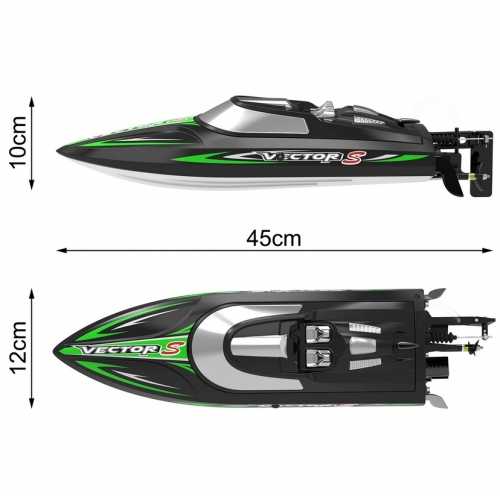 Volantex RC Vector S Brushed RTR ABS Hull 40km/h Self-righting Boat 797-4 RTR