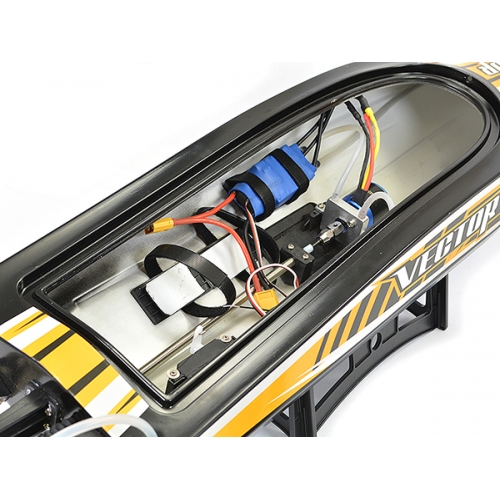 VolantexRC Vector SR80 Super High Speed Boat with Auto Roll Back Function and ABS Plastic Hull 798-4 PNP